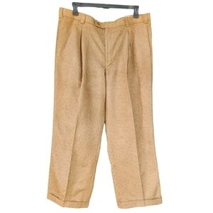 Stacy Adams sz 40L khaki soft dress Atomic design slacks pants workwear business